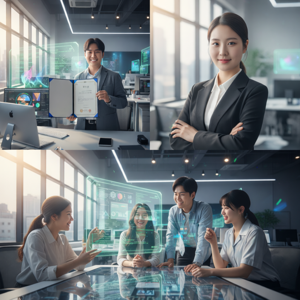 뉴콘텐츠능력개발원 교육 현장